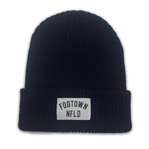 Fogtown - NFLD Soft Ribbed Beanie (black)