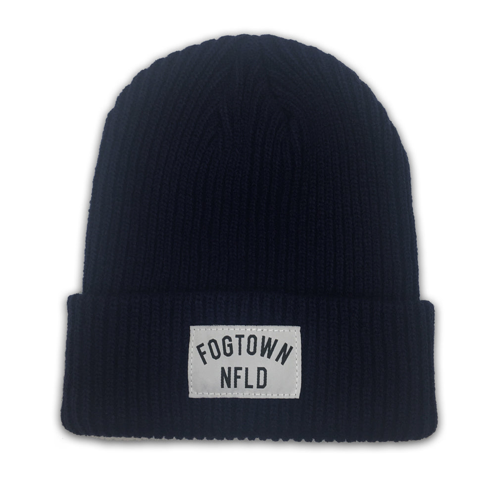Fogtown - NFLD Soft Ribbed Beanie (black)