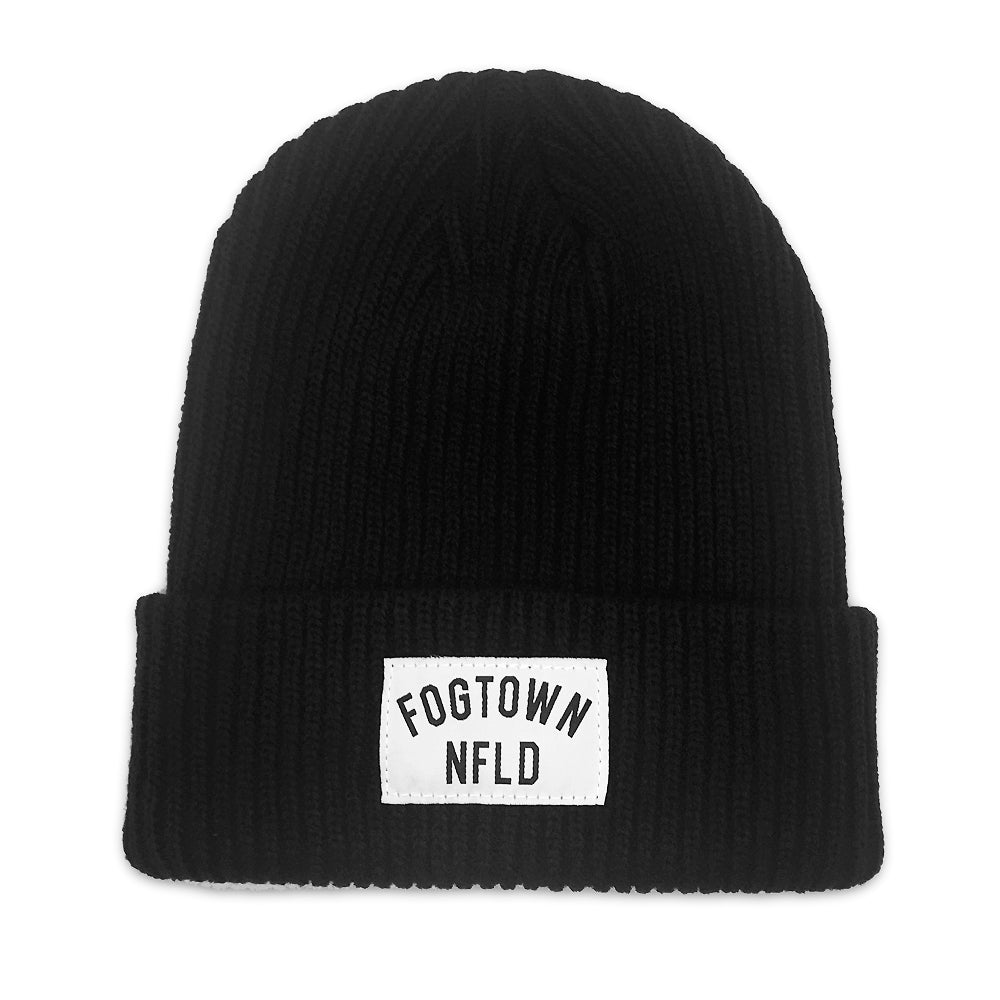 Fogtown - NFLD Soft Ribbed Beanie (black)
