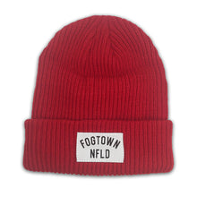 Load image into Gallery viewer, Fogtown - NFLD Soft Ribbed Beanie (red)
