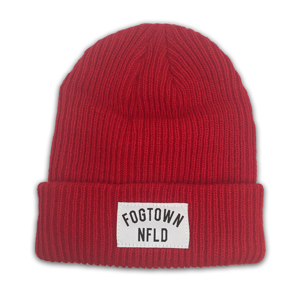 Fogtown - NFLD Soft Ribbed Beanie (red)