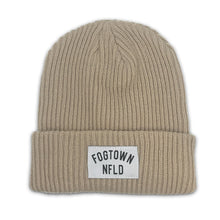 Load image into Gallery viewer, Fogtown - NFLD Soft Ribbed Beanie (tan)
