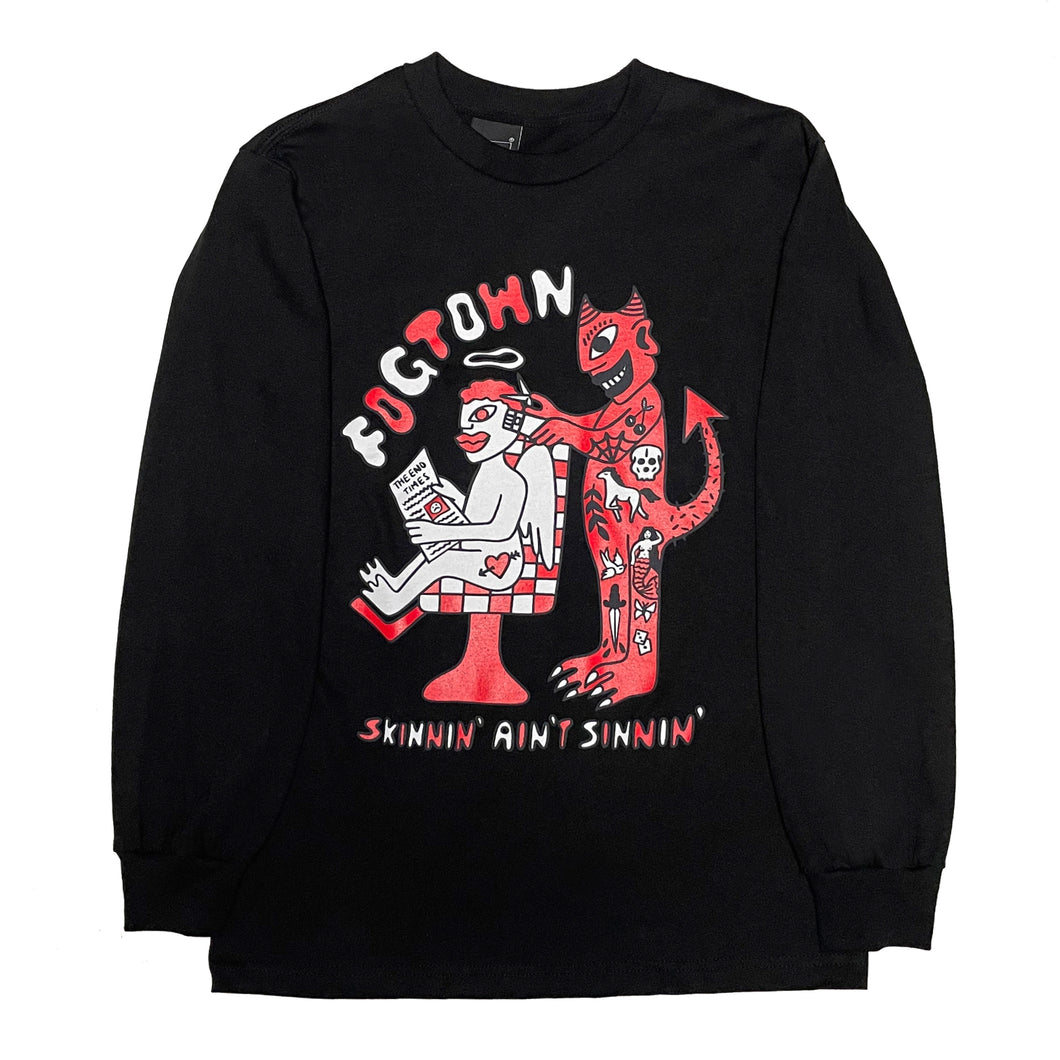 Fogtown - FUNARTSHIT Long Sleeve T-Shirt (black)