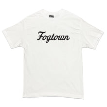 Load image into Gallery viewer, Fogtown - Script T-Shirt (white)
