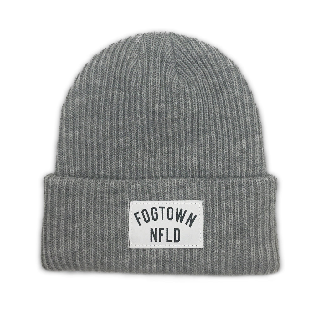 Fogtown - NFLD Soft Ribbed Beanie (heather grey)