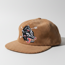Load image into Gallery viewer, Stuntin - Wolf Corduroy Hat

