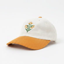 Load image into Gallery viewer, Stay Home Club - Bloom SHC Two-Tone Corduroy Dad Hat
