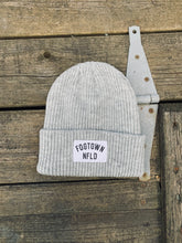 Load image into Gallery viewer, Fogtown - NFLD Soft Ribbed Beanie (heather grey)
