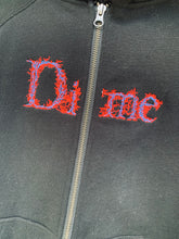 Load image into Gallery viewer, Dime - Classic Veins Zip Hoodie (black)
