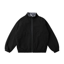Load image into Gallery viewer, Dime - Reversible Chilling Fleece (grey/black)
