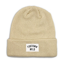 Load image into Gallery viewer, Fogtown - Made in Canada NFLD Soft Ribbed Beanie (oat)
