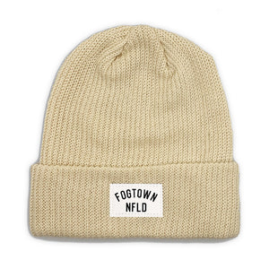 Fogtown - Made in Canada NFLD Soft Ribbed Beanie (oat)