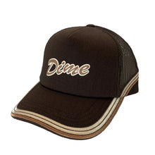 Load image into Gallery viewer, Dime - Race Trucker Hat (brown)
