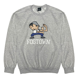 Fogtown - Fighting NFLDer Crewneck Sweater (ash grey)