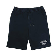 Load image into Gallery viewer, Fogtown - NFLD fleece shorts (black)
