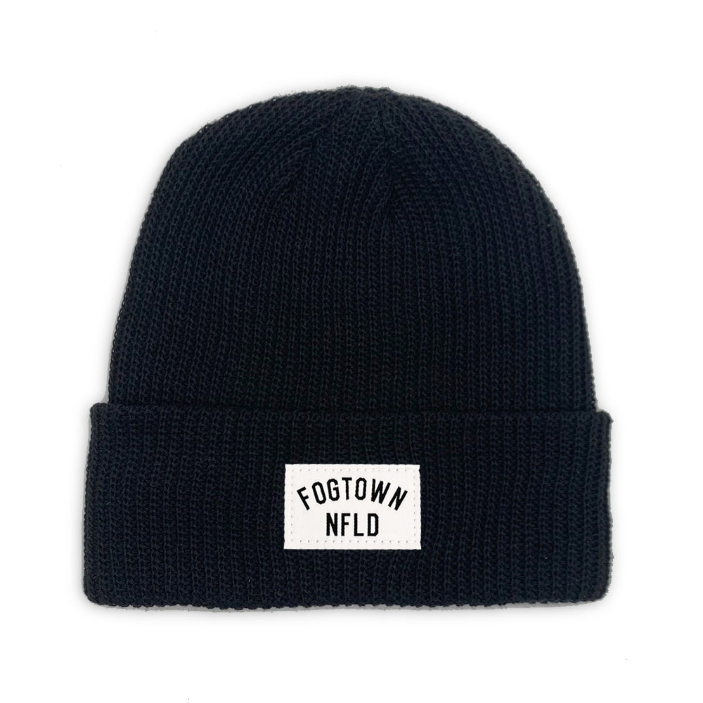 Fogtown - Made in Canada NFLD Soft Ribbed Beanie (black)