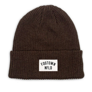 Fogtown - Made in Canada NFLD Soft Ribbed Beanie (brown)