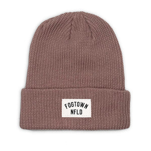 Fogtown - Made in Canada NFLD Soft Ribbed Beanie (mauve)