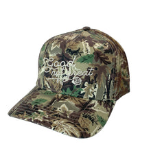 Load image into Gallery viewer, Stuntin - Good Not Great Camo Trucker Hat
