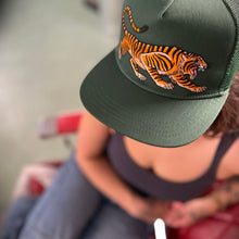 Load image into Gallery viewer, Stuntin - Tiger Trucker Hat

