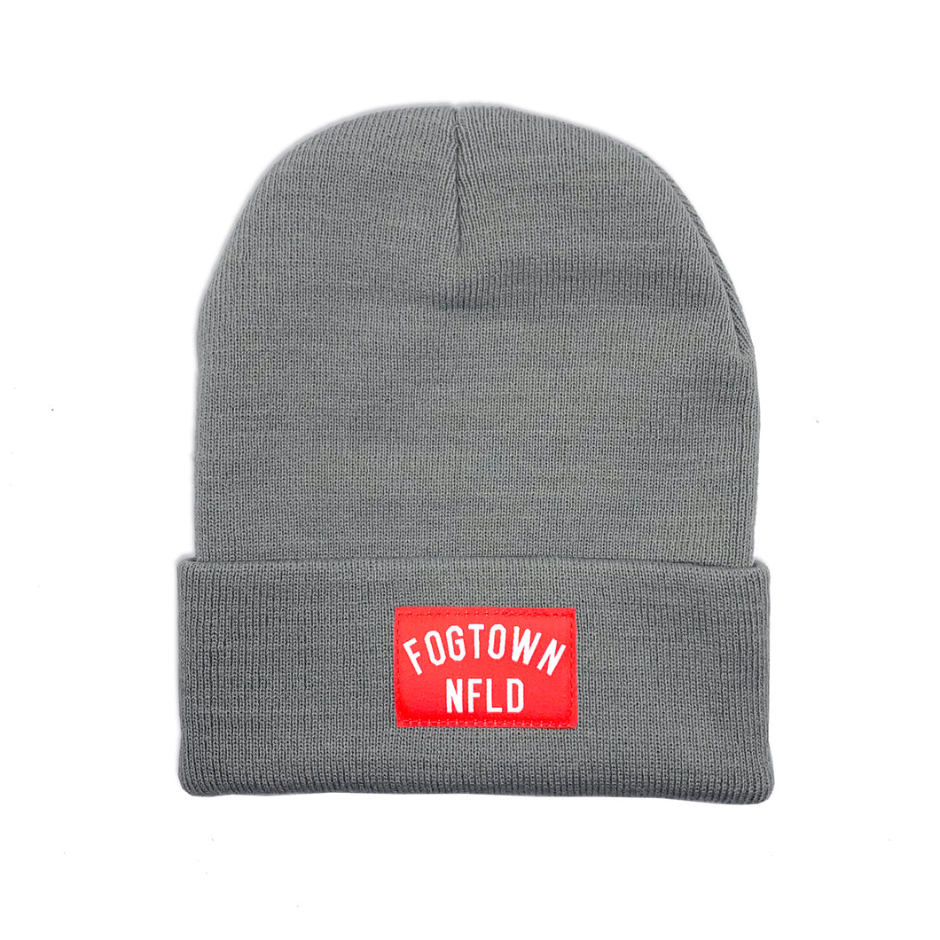 Fogtown - NFLD Beanie (grey w/red label)