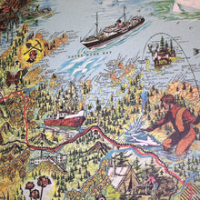Load image into Gallery viewer, Paul Parsons Pictorial Map of NFLD
